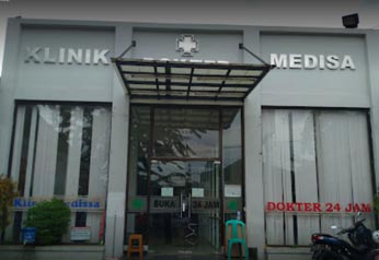 Tampak depan Klinik Medissa