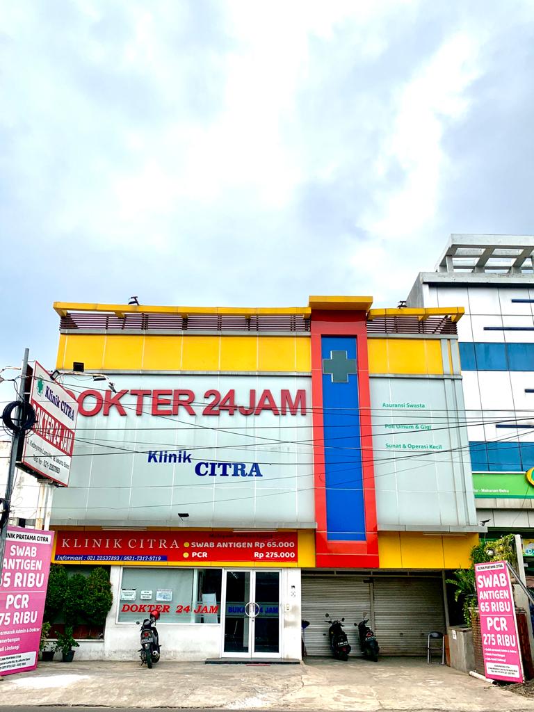 Tampak depan Klinik Citra Kebayoran