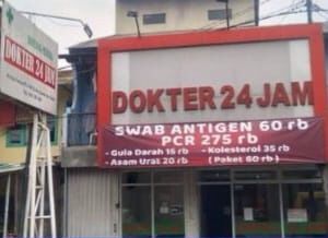 Tampak depan Klinik Damang Medika
