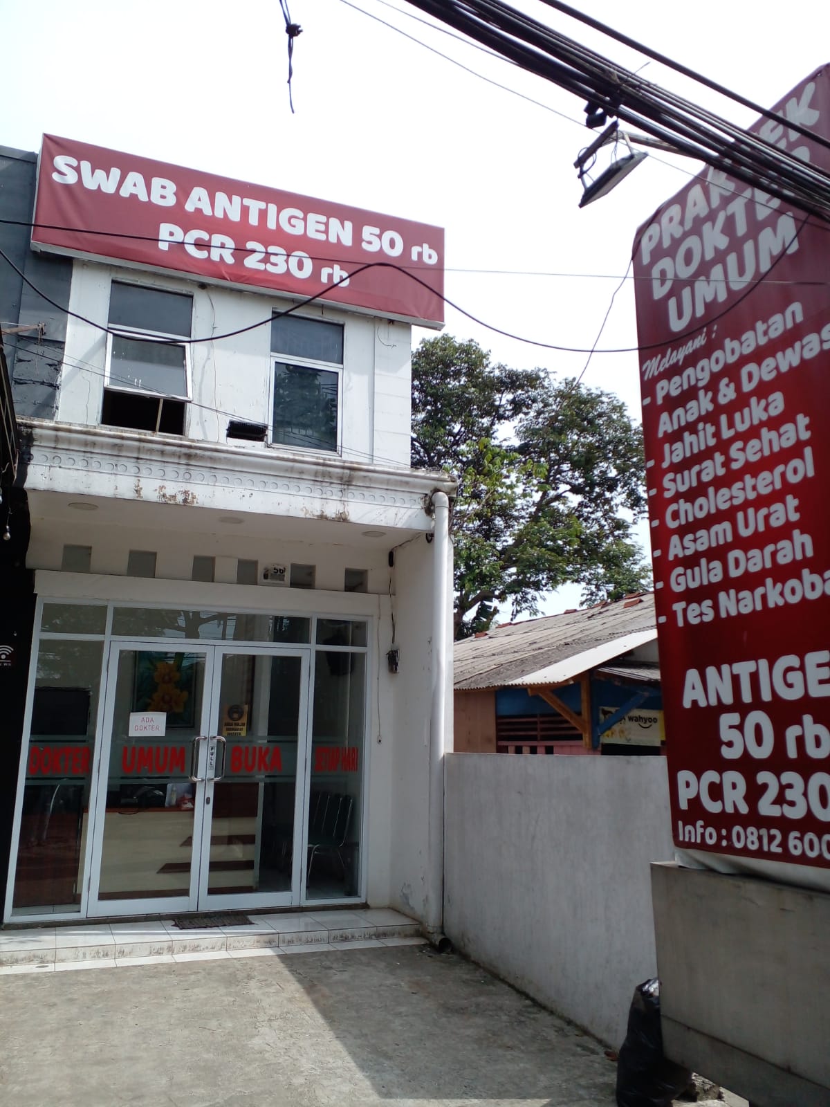 Tampak depan Klinik Arco Medika