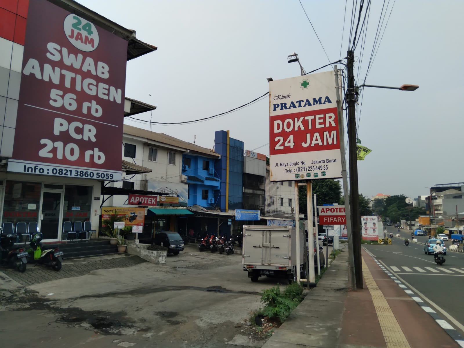 Tampak depan Klinik Pratama Joglo