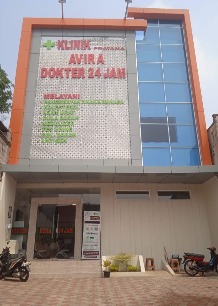 Tampak depan Klinik Avira